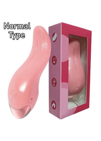 Оральний вібратор-язик для куні, вібратор у формі язика для клітора 10 режимів, USB-зарядка No Brand (367102340)