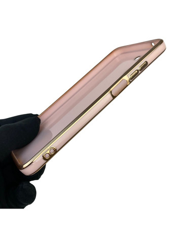 Чехол для 10 4G с защитой камеры с золотой окантовкой на реалми 10 пудровый gs1 Realme (366233847)