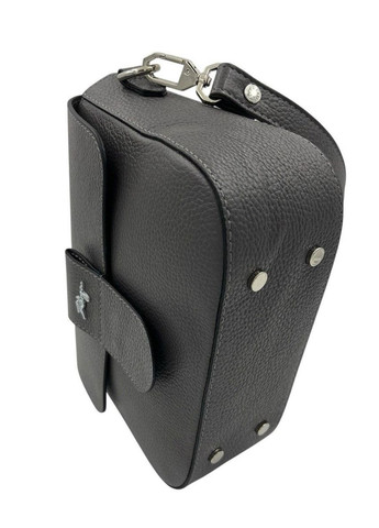 Сумка жіноча сіра кросбоді натуральна шкіра 5068 Karya (368801432)