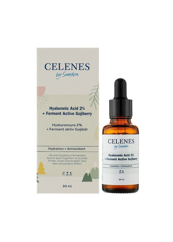 Увлажняющая сыворотка с гиалуроновой кислотой 30 мл Celenes (298055364)