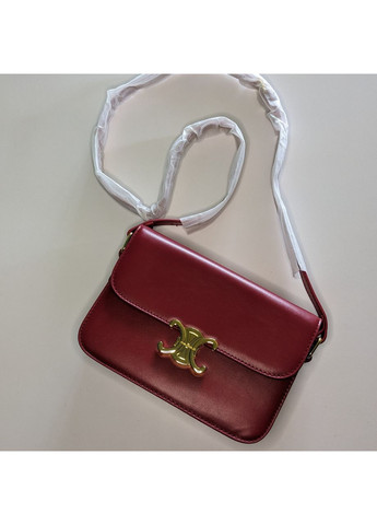 Классическая женская сумка бокс красного цвета из качественной эко кожи. Celine (362588128)