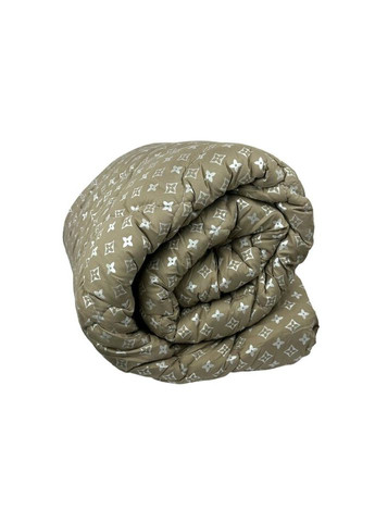 Ковдра євро закрита Ромб 20394 195х215 см бежева Arda (335584894)