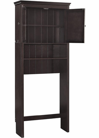 Стеллаж над унитазом из дерева Азрак венге (СУТ-001312) No Brand (328293434)