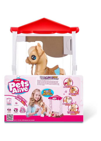 Игровой набор Pets Alive My Magical Pony Очаровательный пони в домике Zuru (323222552)