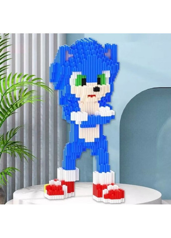 Конструктор Magic Blocks "Соник" 1501 деталь 3D конструктор Sonic 21 см No Brand (360867172)