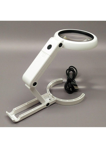 Лупа з підсвічуванням трансформер 8LED - діаметр лінзи 75 мм UKC (352745970)