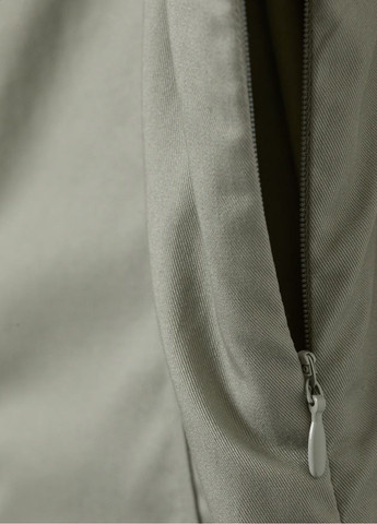 Светло-зеленое джинсовое платье H&M однотонное