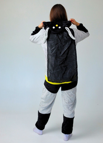 Кігурумі Бетмен жіноче плюшеве сіре з плащем і вушками Lalapka (362490087)