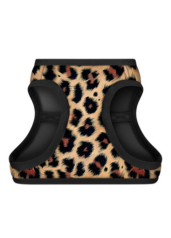 Шлей для собак мягкий Clothes c QR паспортом, рисунок "Леопард", S2, В 46-50 см, С 43-45 см WAUDOG (361306260)