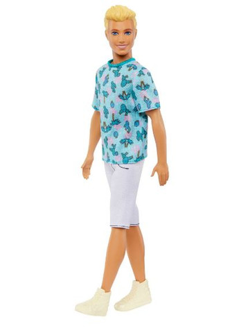 Лялька Кен "Модник" у футболці з кактусами (HJT10) Barbie (290841286)