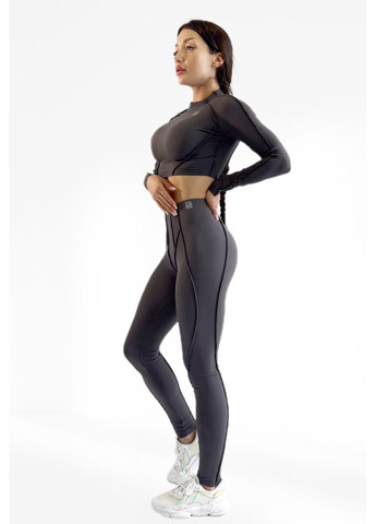 Костюм для фітнесу жіночий лосини та топ з моделюючими швами LILAFIT (353834673)