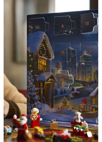 Конструктор City - Адвент календар 2025, 186 деталей колір різнокольоровий CB-00285710 Lego (362025273)