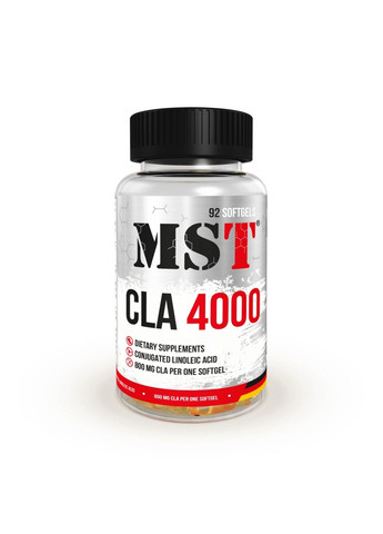 Жиросжигатель CLA 4000, 92 капсулы MST (293482989)