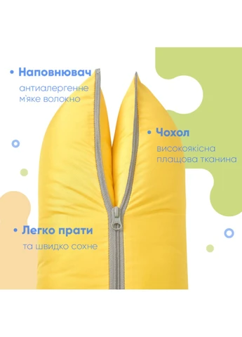Подушка-трансформер 40х60х10 см (для путешествий) IDEIA (332163834)