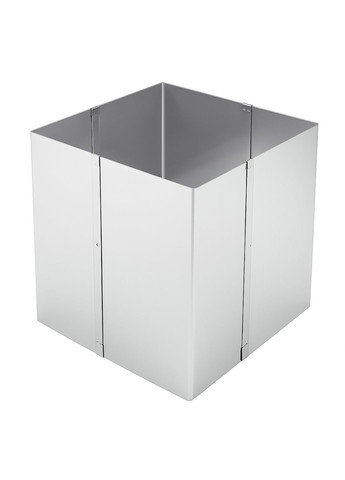 Набір із 6 розсувних квадратних форм для випікання та збирання тортів (квадрат для торта) 15-28 см різної висоти Master Class (330127490)