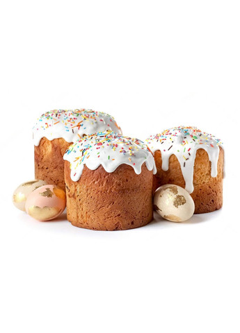 Комплект з 3 роз'ємних форм для випікання тортів та пасок з антипригарним/тефлоновим покриттям Ø12/14.5/17 см Master Class (301037945)