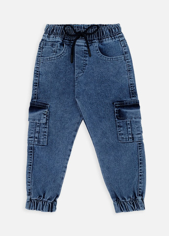 Джогери для хлопчика колір блакитний ЦБ-00253186 Hiwro (296622227)