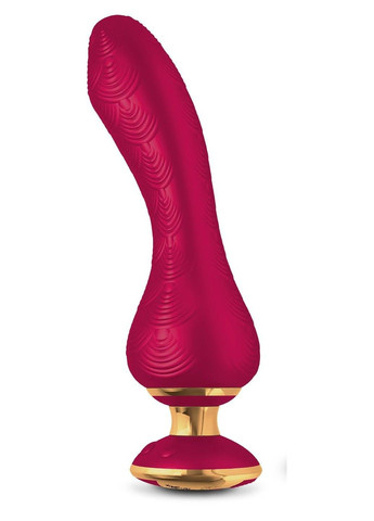 Вибратор Sanya с ручкой на подсветке, розовый, 18.5 см х 3.8 см Shunga (289783137)