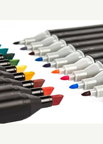 Набор маркеров для рисования Touch 120 шт. Черный Art (283622339)