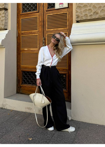 Класичні костюмні штани-палаццо Україна (354824111)