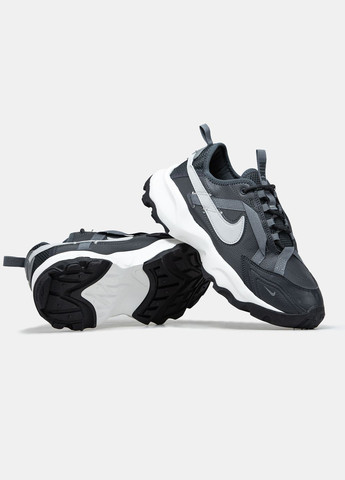 Черные всесезонные кроссовки мужские nike tc 7900 black white | найк тс 7900 черные белые No Brand