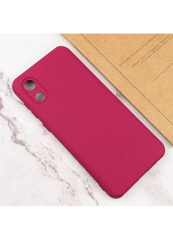 Чехол Silicone Cover Full Camera для Samsung Galaxy A03 Core Marsala Lakshmi (355874293)
