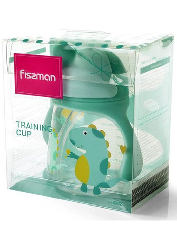 Пляшка дитяча Babies "Жираф" 260мл з ручками Fissman (372171280)