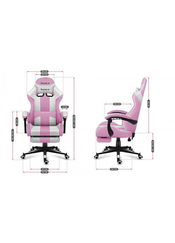 Компьютерное кресло Force 4.7 Pink ткань Huzaro (346534442)