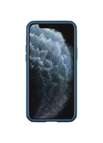Карбонова накладка CamShield Pro для Apple iPhone 13 Pro Max (6.7") Blue Nillkin (366832995)