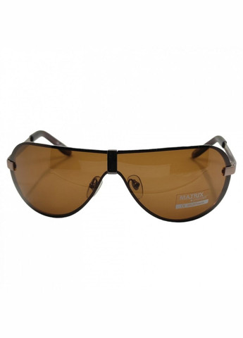 Поляризовані сонцезахисні окуляри 08307 Matrix Polarized Коричневий Emotions 13786-20 (362893867)