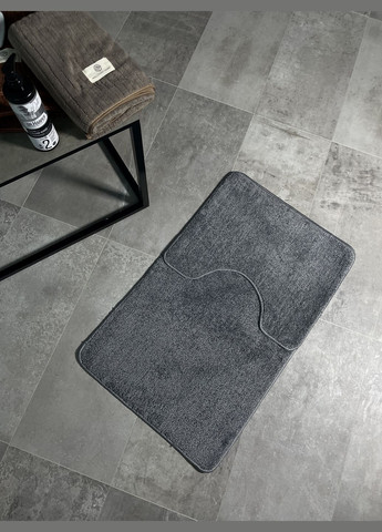 Набір килимків у ванну кімнату з протиковзковим покриттям 48х78, 49х39 No Brand (289370315)