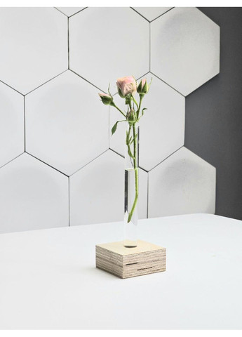 Декоративна ваза-підставка для квітів зі скляними пробірками Maysternya (348319098)