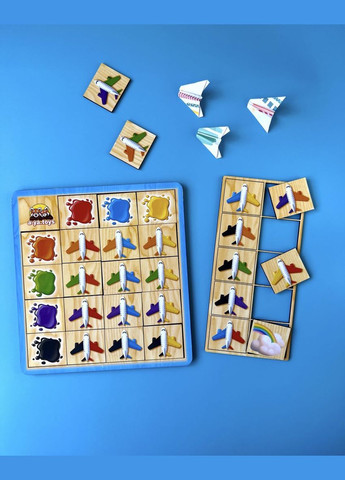 Пазл-сортер "Самолетки: цвета" MIC (290250982)