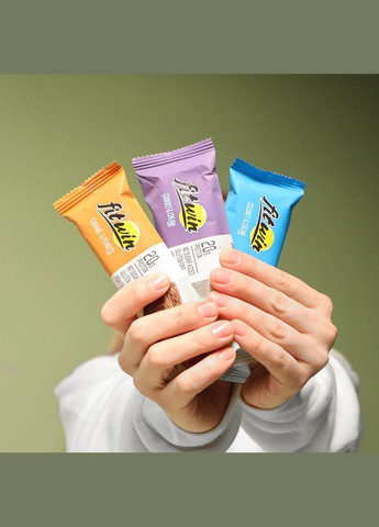 Батончик Protein Bar 33%, 10x60 грамм MIX FitWin (322293562)