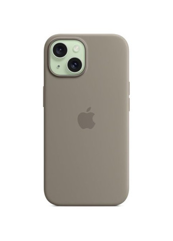 Чохол до мобільного телефона (MT0Q3ZM/A) Apple iPhone 15 Silicone Case with MagSafe Clay (361110007)