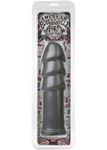 Фалоимитатор American Bombshell B-10 Warhead Gun Metal 10657 Doc Johnson (392055312)