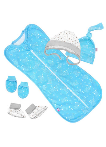 Комбінований демісезонний набір одягу для малюка на виписку 13 в 1 moon та cutie lamb Tunes