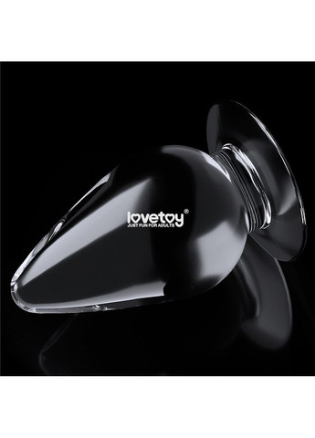 Прозрачная анальная пробка толщина 6 см. Flawless Clear Anal Plug Lovetoy (322424103)