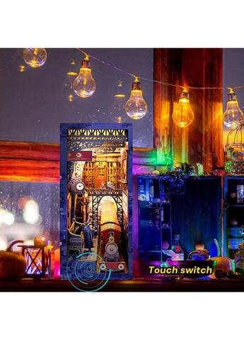 Бук Нук Магический вокзал Гарри Поттера Book Nook Magic Train Station SJ-04 DIY Интерьерный конструктор No Brand (362453315)