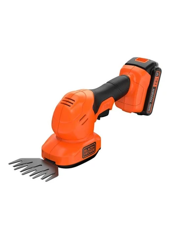 Кусторез 18 В, 2Ah, насадки- 20 см/8 мм, 10 см/18 мм, (m365279) BLACK&DECKER 18 В, 2Ah, насадки- 20 см/8 мм, 10 см/18 мм, (379689866)