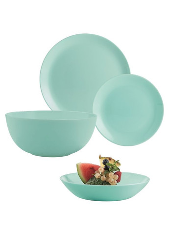 Сервіз DIWALI LIGHT TURQUOISE 19 пр. (P2947) Luminarc (312029905)