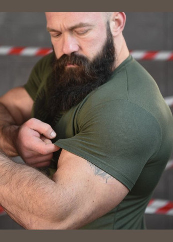 Тактическая потоотводящая футболка ДШВ олива No Brand (321791009)