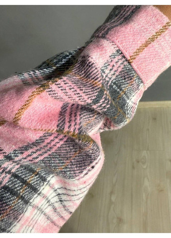 Сорочка жіноча 223 картата оверсайз тепла байка YZY (361648384)