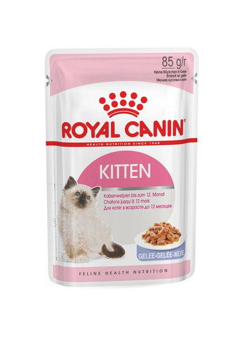 Паучи KITTEN INSTINCTIVE IN JELLY 85 г (9003579311714) (4150001) Royal Canin (279567137)
