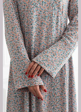 Светло-серое кэжуал платье ри мары ингрид вл 2121 с пышной юбкой, а-силуэт RiMari