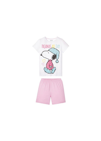 Комбинированная пижама (футболка и шорты) для девочки 327585 Disney