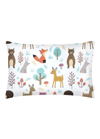 Подростковая постель с простыней на резинке Colorful Animals CS4 160х220 см Cosas (307386945)