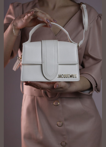 Жіноча сумка Jacquemus white, женская сумка, Жакмюс білого кольору No Brand (307925731)