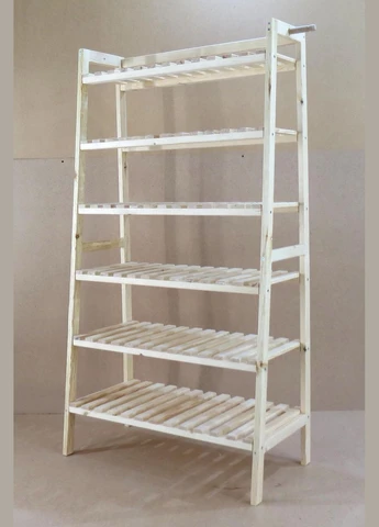 Етажерка розбірна з дерева Колчестер 90 бланже (МЕБ-902801) No Brand (327868801)