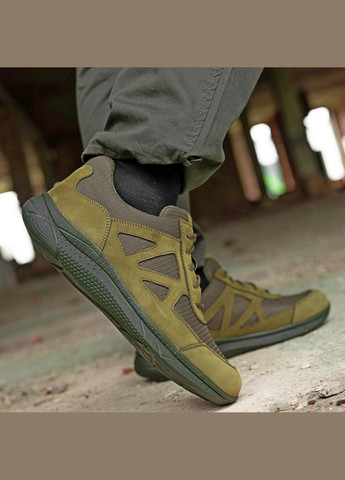 Мужские Тактические Демисезонные Кроссовки. 35-50р Олива. Легкие и удобные! STDM-1047 No Brand (301138831)